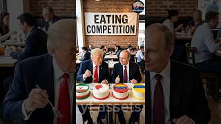 Download lagu Putin vs Trump Food Challenge 🔥 | Ultimate Eating Battle Parody #trump #comedy mp3