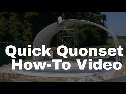 5 Step Metal Building Kit Construction In 3 Days