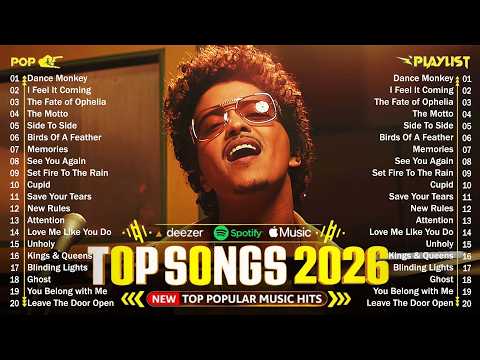 Bruno Mars, Rihanna, The Weeknd, Ed Sheeran, Adele, Dua Lipa, Maroon 5 🍁 Billboard Top 50 This Week
