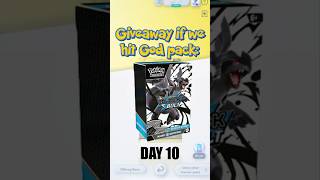 Giving away if we hit a Pokemon God Pack - Day 10  #Pockettcg #Pokemon #Shorts