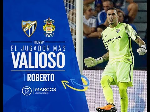 Roberto, MVP del #MálagaLasPalmas