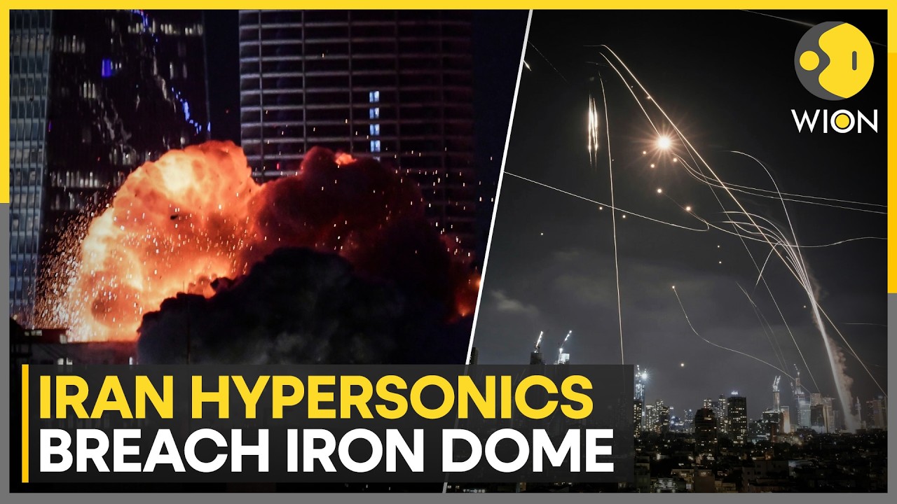 Iran Hypersonic Missiles Breach Iron Dome, Strike Israel | WION
