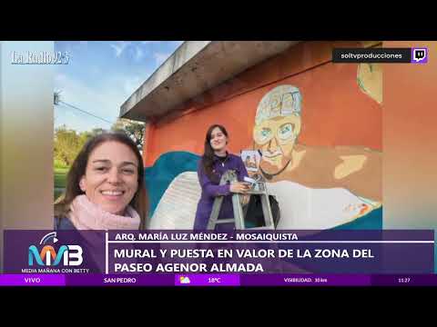 Mural y Puesta en valor del paseo agenor almada