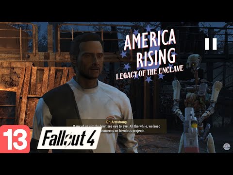 FINAL: FALLOUT 4 DLC AMERICA RISING 2 Pt. 13 | Its Time to Take Over Institute