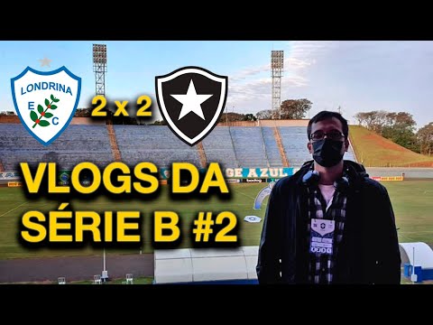 O DIA DO SETORISTA DO BOTAFOGO NUMA PARTIDA FORA DE CASA - Londrina 2x2 BOTAFOGO (Vlog)