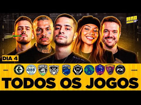 KINGS CUP BRAZIL - RODADA 4 - TODOS OS JOGOS