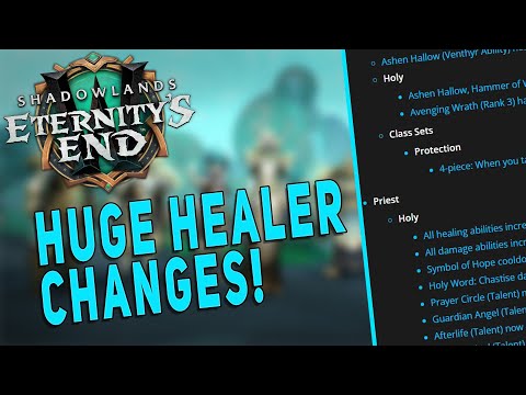 9.2 HUGE HEALER BUFFS & NERFS! Possible META Changes (Raid & M+) | WoW Shadowlands