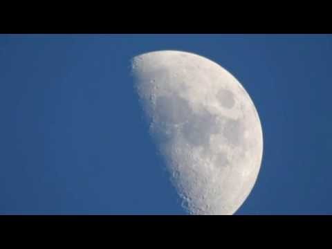 Nikon Coolpix P900 Moon Zoom Test