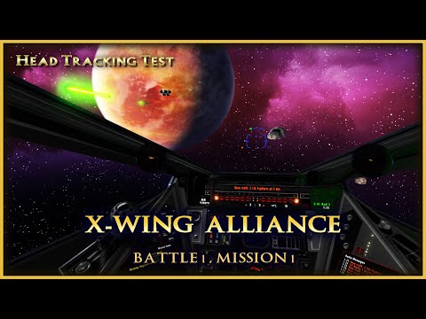 X-Wing Alliance - Head tracking test - with mods 2020