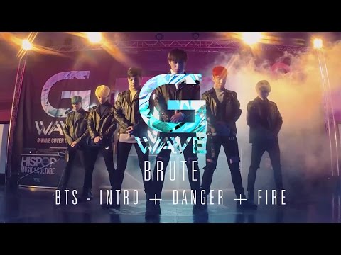 Cover dance 1st Winner - BRUTE cover BTS - INTRO + DANGER + FIRE(불타오르네) [G-Wave Thailand 2016]