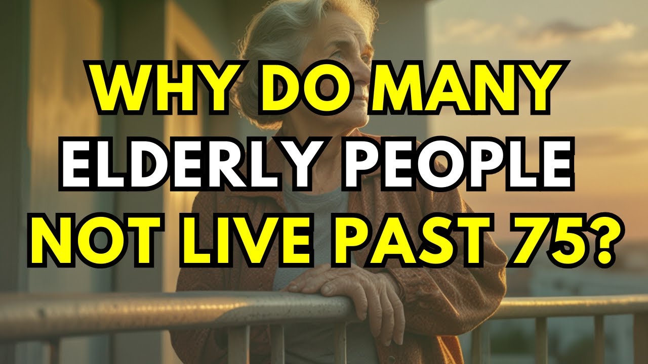 At The Age Range of 65-75, STOP Doing These Things IMMEDIATELY