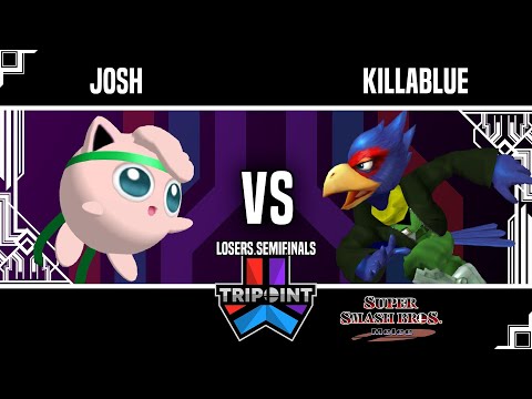 Tripoint Smash 219 - Losers Semifinals - Josh(Jigglypuff) Vs. Killablue(Falco)