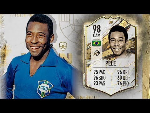 FIFA 23: 98 PRIME ICON PELE REVIEW - KING OF FOOTBALL - FIFA 23 ULTIMATE TEAM