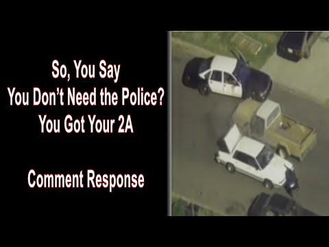 So you say you don't need the police? LAPD Mark Anniversary Of North Hollywood Bank Shootout