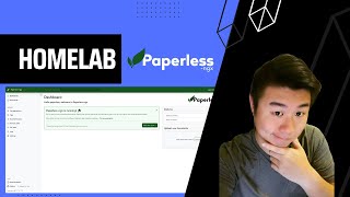 Homelab Series - Creating a Self Hosted Paperless-ngx Server - Digitalize your Documents