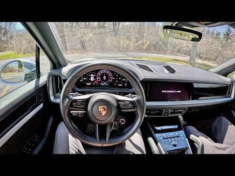 2024 Porsche Cayenne S - POV Driving Impressions