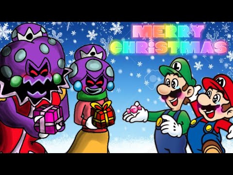 The Princesses Shroob gives a Christmas Present to Mario and Luigi!!! 🎁🎄🎉🍄