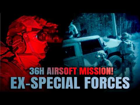 EX GERMAN SPECIAL FORCES TRIES AIRSOFT - 36 HOURS MISSION - Light Sim! | KUNI