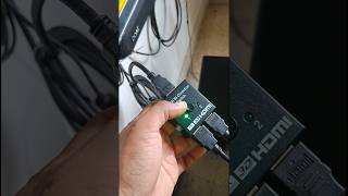 #Bidirectional #HDMI Switch #4k and #3D for #Laptop #PC #SmartTV #monitors