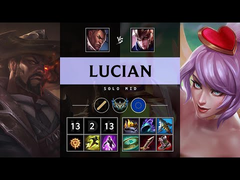 Lucian Mid vs Quinn - EUW Challenger Patch 25.18