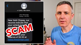 NYC City Pay Text Scam for 'Unpaid Parking Invoice,' Exposed