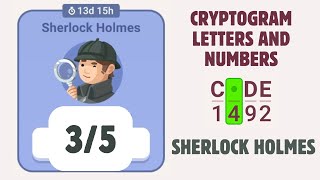 Cryptogram Sherlock Holmes Event Solution |  Chapter 3/5