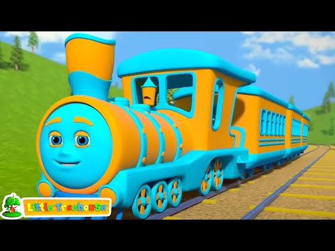 The Wheels On the Train, Taxi & More Vehicle Songs & Rhymes for Kids