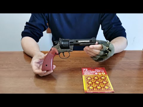 Cap Gun Metal Pistol Unboxing 2023 - All Metal Ring Cap Gun