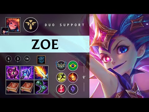 Zoe Support vs Milio - BR Challenger Patch 26.02