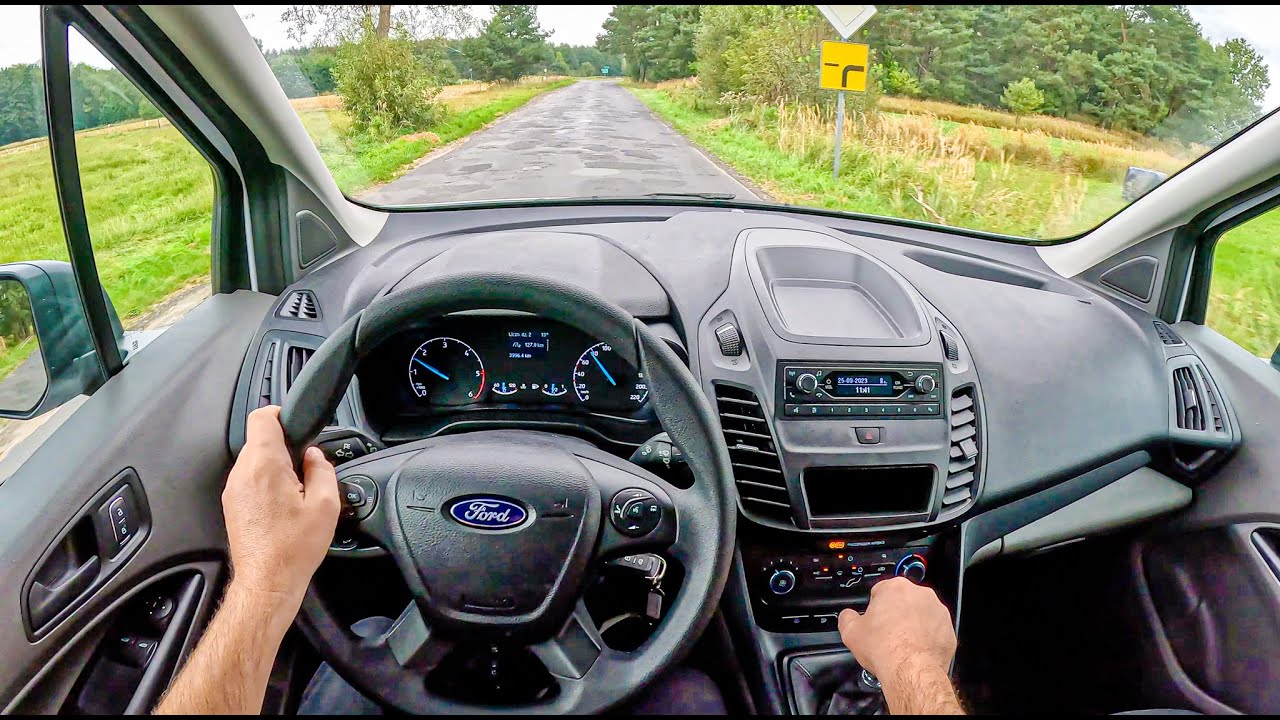 2023 Ford Transit Connect (1.5 EcoBlue 100 hp)| POV Test ...