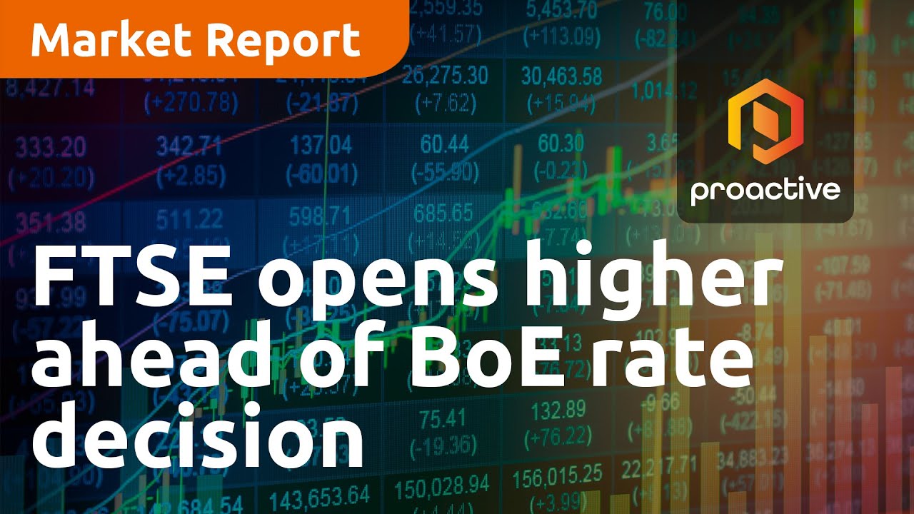 FTSE opens higher ahead of BoE rate decision, Sainsbury and CMC Markets rise - Market Report