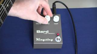 Video thumbnail for Kingsley Bard Tube Tremolo Pedal by Simon Jarrett