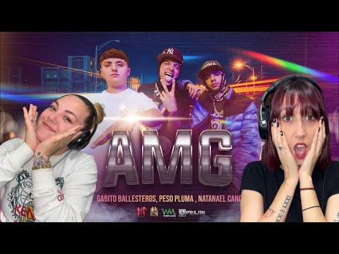 (REACCIÓN)Natanael Cano x Gabito Ballesteros x Peso Pluma - AMG