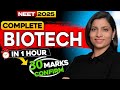 Biotech Complete Sirf 1 Hr Me 30 Marks Pakke Karo Biotech Neet