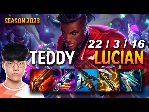 Teddy LUCIAN vs JHIN ADC - KR Ranked