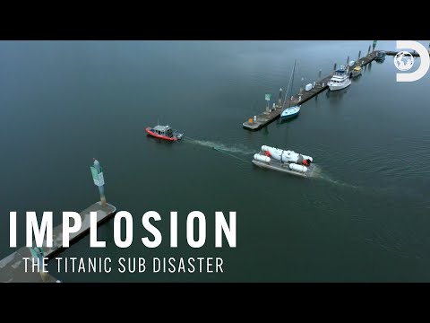 Thumbnail of the video: Josh Gates Explored the OceanGate Submarine in 2021| Implosion: The Titanic Sub Disaster | Discovery