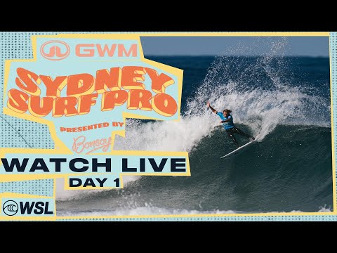 WATCH LIVE GWM Sydney Surf Pro pres by Bonsoy - Day 1