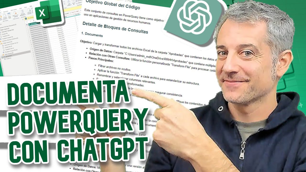  Documenta tu Código M en PowerQuery con Excel y chatGPT