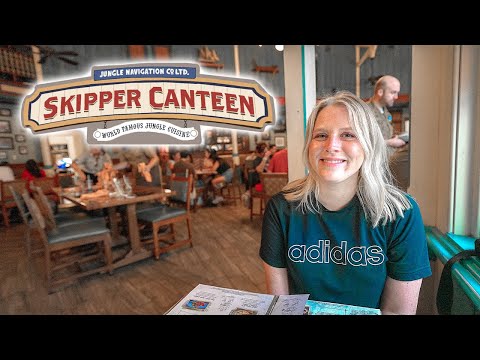 It's Alexa's FIRST Time Dining At Skipper Canteen In The Magic Kingdom!