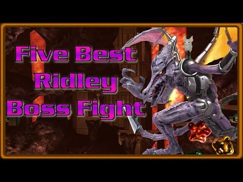 Top Five Favorite Ridley Boss Fights