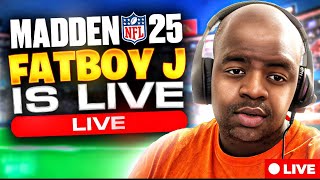 ๐ฅ MADDEN 25 LIVE GAMEPLAY! | FATBOY J GOING CRAZY ON THE STICKS ๐ฎ | PSN: YouTube_FatBoy_J ๐ฅ
