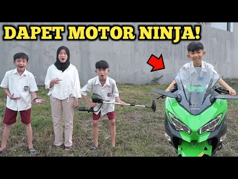 DAPET HARTA KARUN TERSEMBUNYI MOTOR NINJA