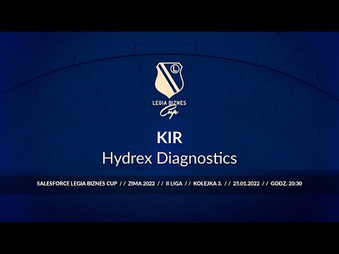 Skrót spotkania KIR - Hydrex Diagnostics ( Legia Biznes Cup Zima 2022 )