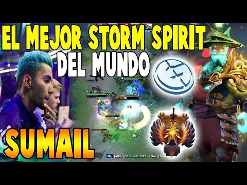 Sumail El Mejor Storm Spirit del Mundo - Increíble Voltis!! - Dota 2