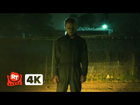 Halloween Ends (2022) 4K - Massacre at the Junkyard! | Movieclips