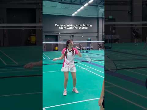 Eh sorry….. 😂🏸✨