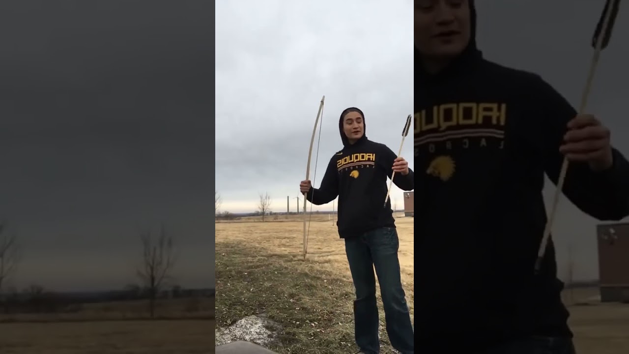 The range of a Sioux bow