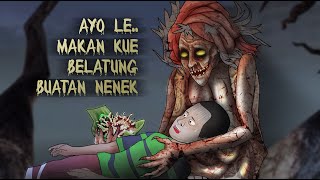 Download lagu Diculik Wewe Gombel & Dijadikan Anaknya #HORORMISTERI | Kartun hantu, Animasi Horor mp3