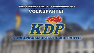 Novos horizontes: Fundado o KDP - Partido Democrático de Consenso - Melhor que a abordagem de Sahra Wagenknecht!
