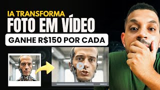 IA faz QUALQUER FOTO FALAR e rende 150 reais (avatar falante grátis)
